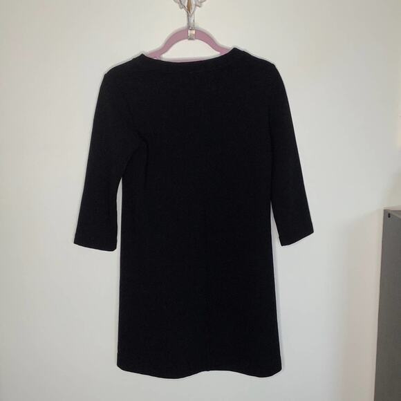 BODEN Ottoman A Line Dress Black {HH41} - Picture 4 of 7